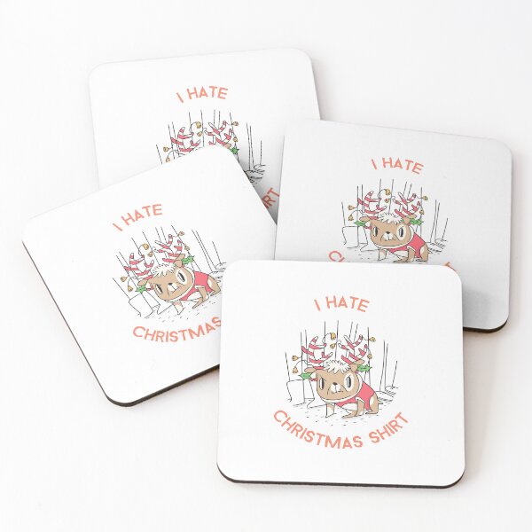 Item preview, I Hate Christmas Shirt designed and sold by unikologo.
