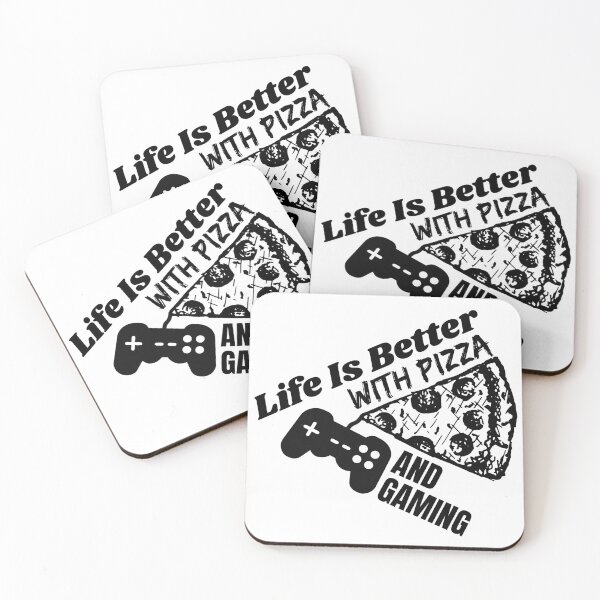 Item preview, Life Is Better With Pizza And Gaming designed and sold by BahiaStyle.