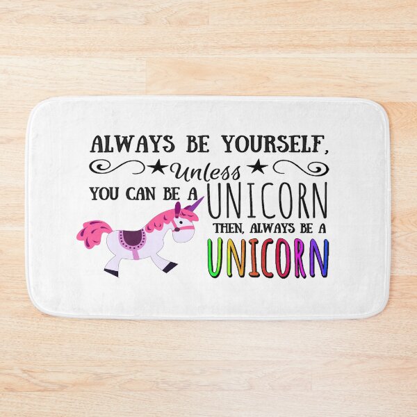 Item preview, Then, Always Be A Unicorn! designed and sold by WallArt01.