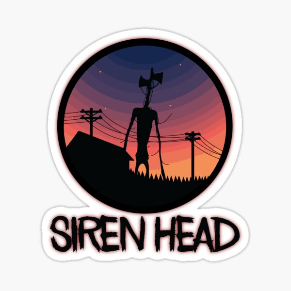 Siren Head' Sticker