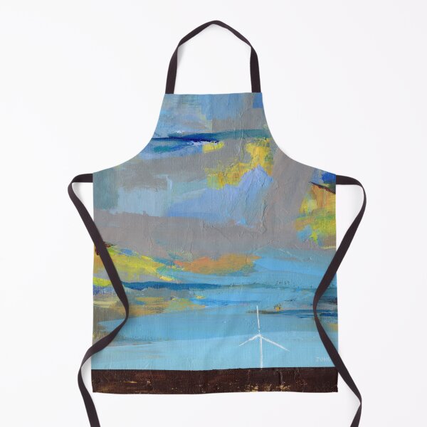 Item preview, Wind Turbine Art, Sky Painting, Like a Wind Series No.30 designed and sold by icecoolmountain.