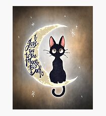 I love you to the moon & back Photographic Print