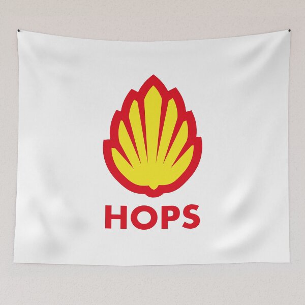 Item preview, Hops logo designed and sold by Craftaholic.