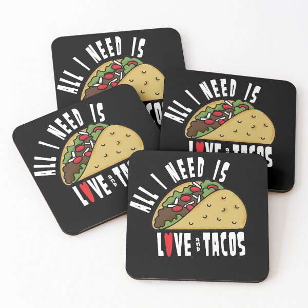 Item preview, All i need is love and tacos designed and sold by More than Myriad.