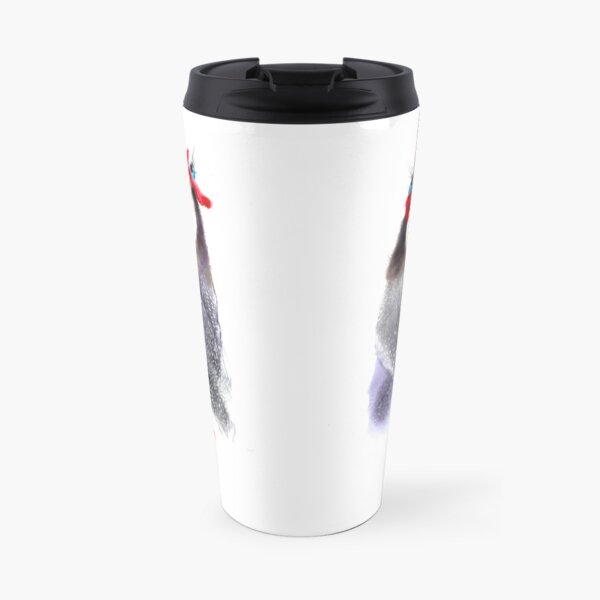 Two Guinea fowl birds Travel Mug