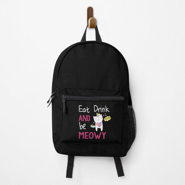Item preview, Eat drink and be meowy designed and sold by Heddar Badreddine.