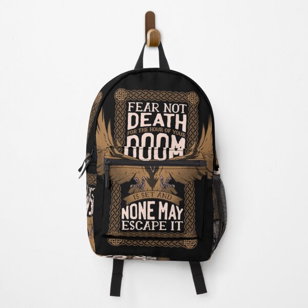 Item preview, Fear Not Death, For the Hour of Your Doom Is Set And None May Escape It designed and sold by H3rron-Arts.