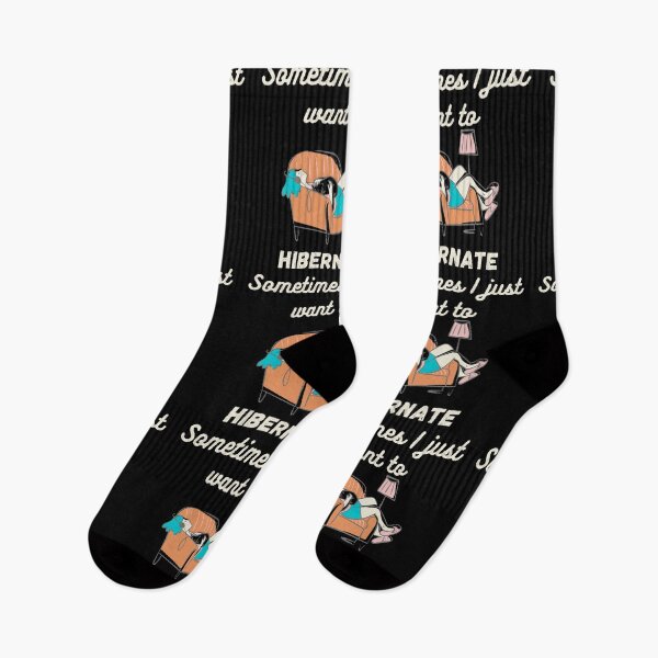 Item preview, "Sometimes I just want to Hibernate" funny design designed and sold by Simi2020.