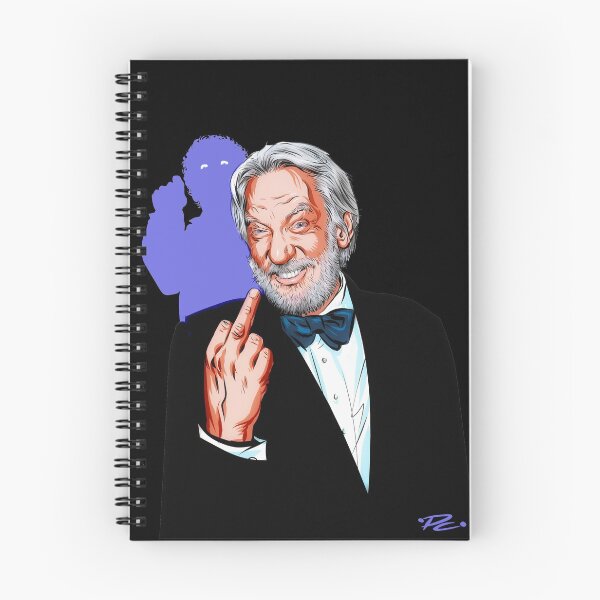 Item preview, Donald Sutherland - An illustration by Paul Cemmick designed and sold by TIGERDAVER.