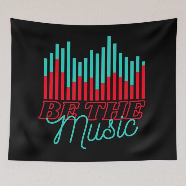 Item preview, "Be The Music" designed and sold by Styler Design.