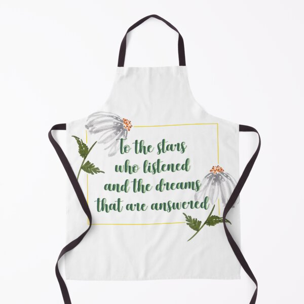 Item preview, To the stars that listen and the dreams that are answered flower quote 2 designed and sold by DoodlesFlowers.