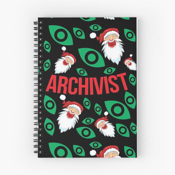 Artikelvorschau, Santa Archivar Auge der Leere entworfen und verkauft von 4thcode.