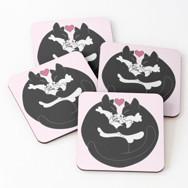 Item preview, Cat love designed and sold by linamomokoart.