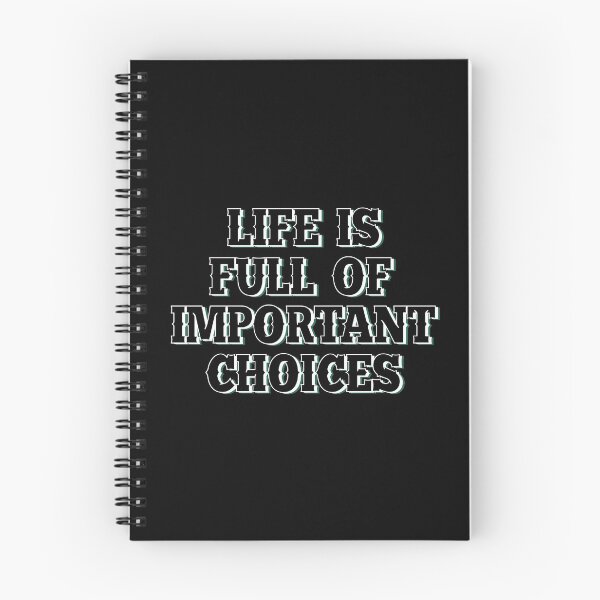 Item preview, Life is full of important choices 7 designed and sold by Mandala & More.