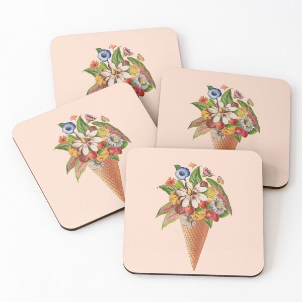 Item preview, Botanical Pink Ice Cream designed and sold by Frida Floral Studio.