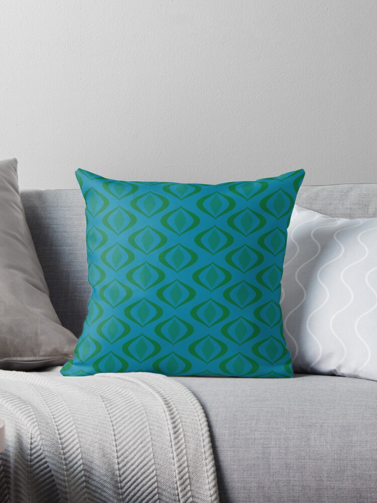 Thumbnail 1 of 3, Throw Pillow, Modern Retro Nr. 13 designed and sold by Alex-Strange.