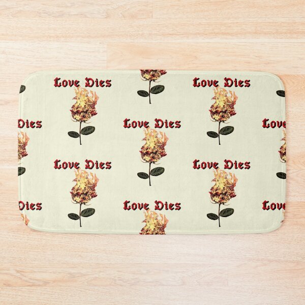 Item preview, Love Dies - Grunge Burning Rose designed and sold by RabbitLair.