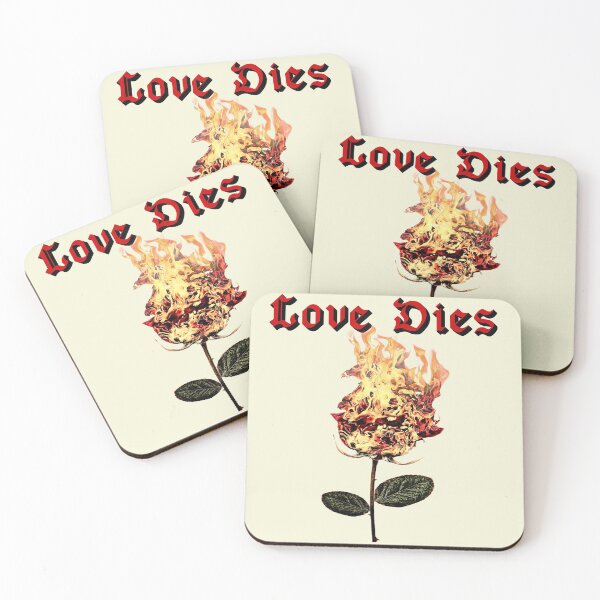 Item preview, Love Dies - Grunge Burning Rose designed and sold by RabbitLair.