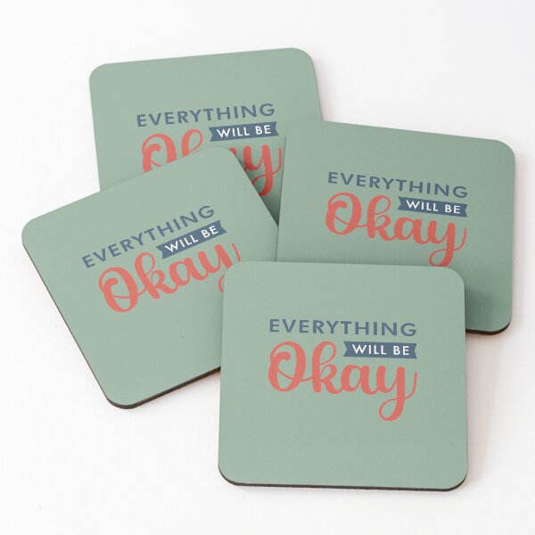Item preview, Everything Will Be Okay designed and sold by The Mindset Merch.