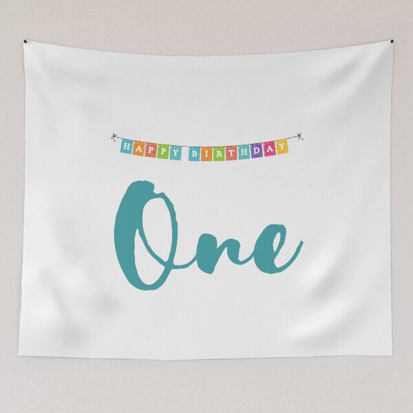 Item preview, HAPPY BIRTHDAY ONE designed and sold by Ashalcheema.
