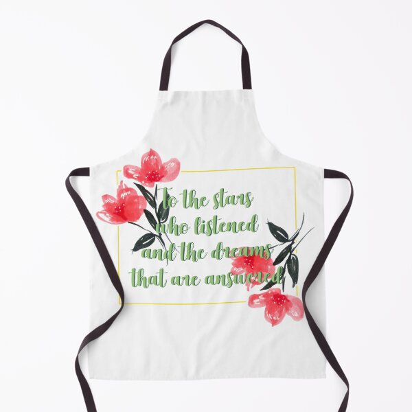 Item preview, To the stars who listen and the dreams that are answered flower quote 4 designed and sold by DoodlesFlowers.