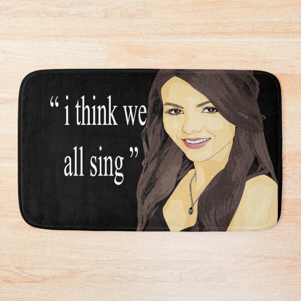 Item preview, I Think We All Sing meme designed and sold by ShoppyYourThing.