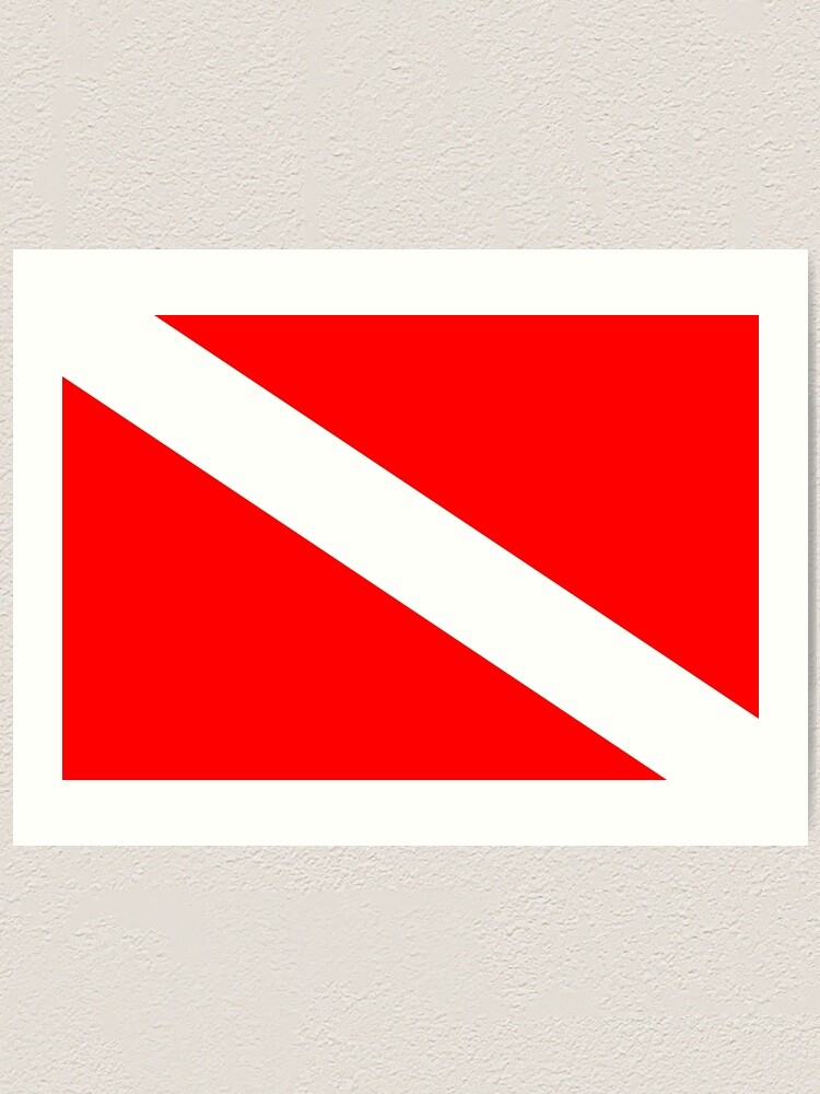 White Graphics /& More Diver Flag-Keep Calm and Scuba Dive