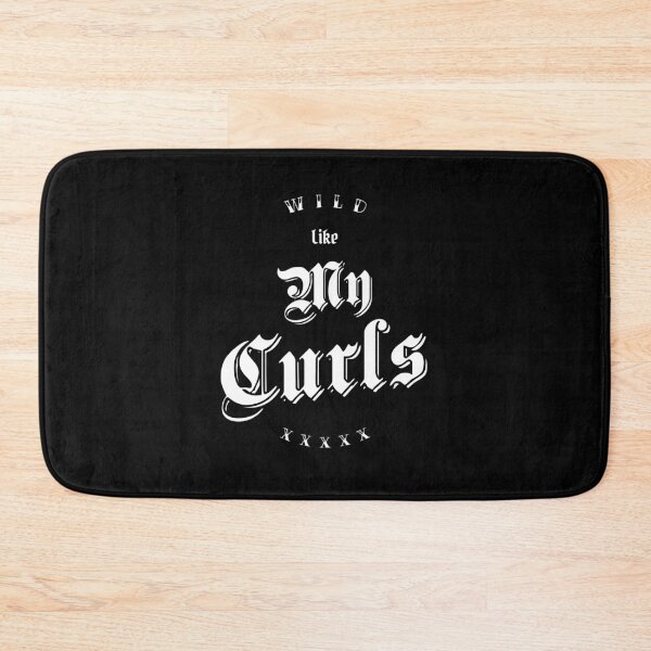 Item preview, WILD Like My Curls Gang Letters designed and sold by SimplePickUps.