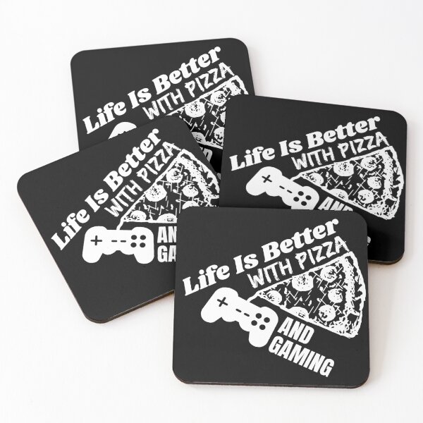 Item preview, Life Is Better With Pizza And Gaming designed and sold by BahiaStyle.