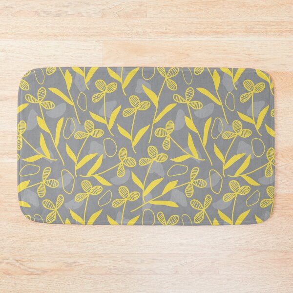 Item preview, Gray Yellow Flowers designed and sold by famenxt.