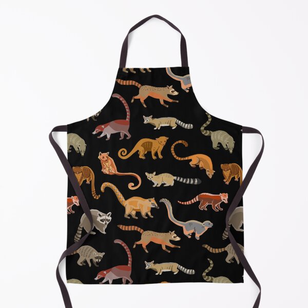 Item preview, Raccoons and Relatives: Species of Procyonidae Pattern (Coatis, Olingos, etc) designed and sold by ELMayer.