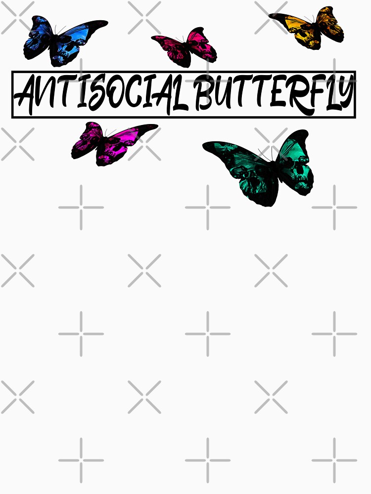 Antisocial Butterfly - Skull butterflies by RabbitLair