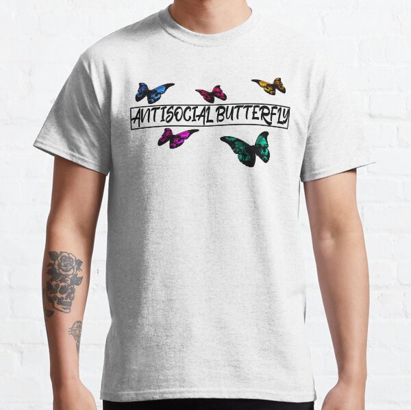 Antisocial Butterfly - Skull butterflies Classic T-Shirt