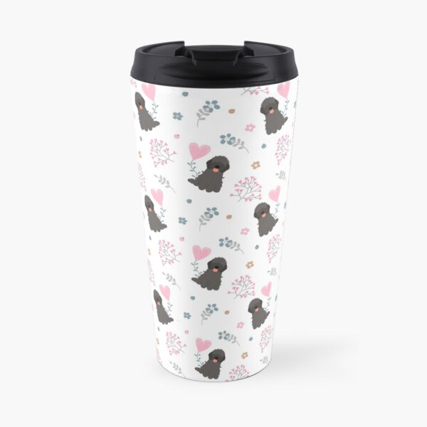Love Black Cockapoo Cavapoo Cavoodle Travel Mug