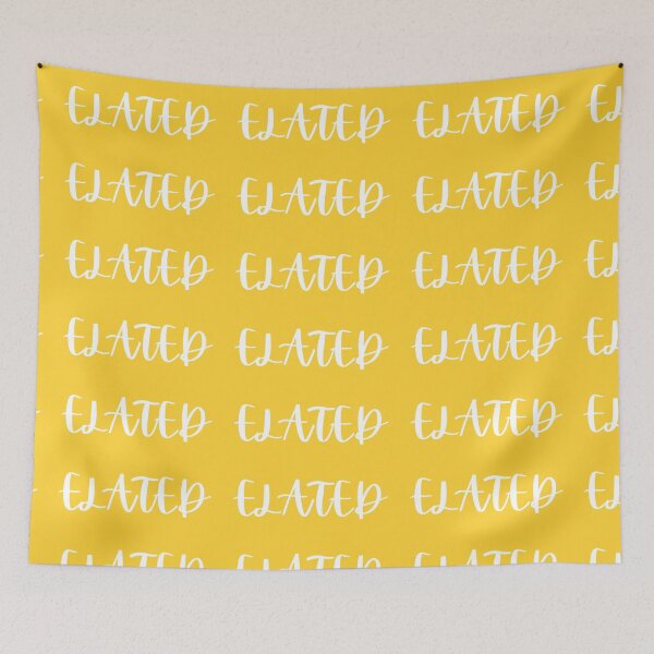 Item preview, Elated - A Feeling not Just a Word designed and sold by FitBeast.