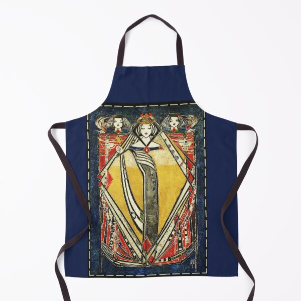 Item preview,  QUEEN OF DIAMONDS Art Nouveau Four Queens designed and sold by BulganLumini.