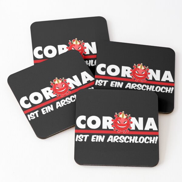 Item preview, Corona Ist EIN Arschloch Statement - Corona is an Asshole Funny Apparel designed and sold by Ideas-Heaven.