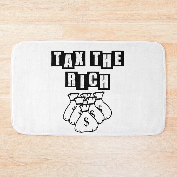 Item preview, Tax the rich money bags - white designed and sold by BusyMonkeys.