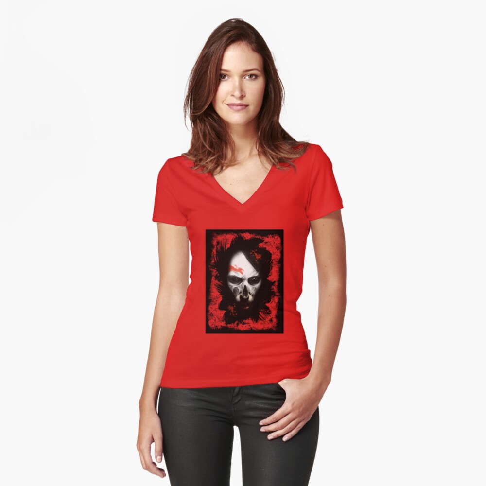 Item preview, Fitted V-Neck T-Shirt designed and sold by Sergo-Z.