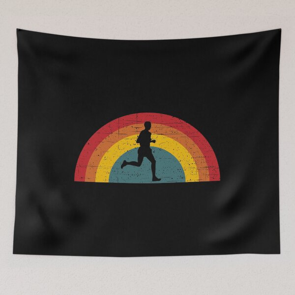 Item preview, Trail Runner - Vintage Half Circle Sunset designed and sold by HeatherPore.