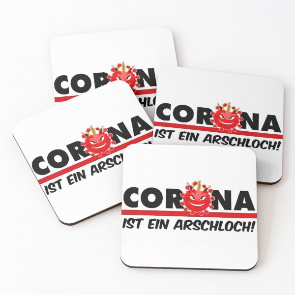 Item preview, Corona Ist EIN Arschloch Statement - Corona is an Asshole Funny Apparel designed and sold by Ideas-Heaven.