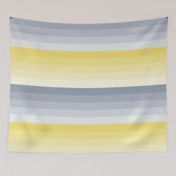 Item preview, Yellow Gray Stripes designed and sold by famenxt.