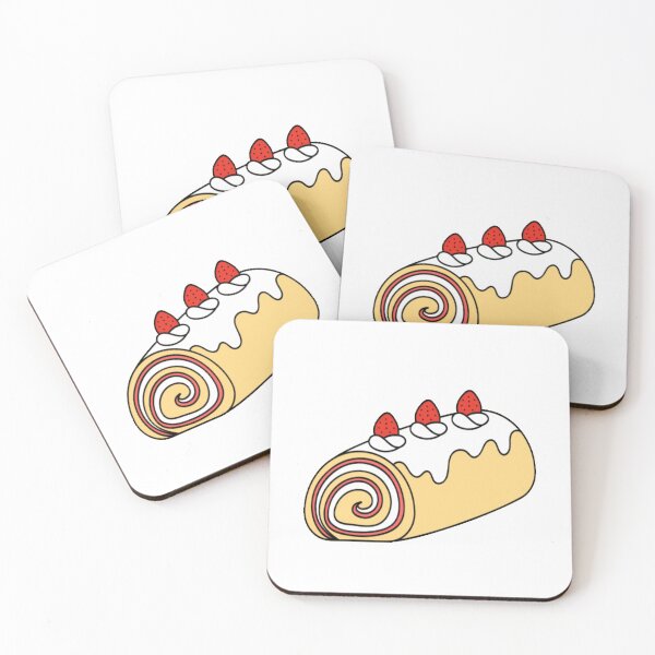 Item preview, Japanese Strawberry Cake Roll designed and sold by bubble-bulb.