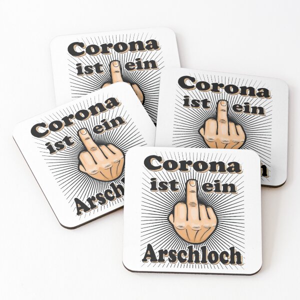 Item preview, Corona Ist EIN Arschloch Mittelfinger Statement - Corona Is AN ASSHOLE Middle Finger Funny Apparel designed and sold by Ideas-Heaven.