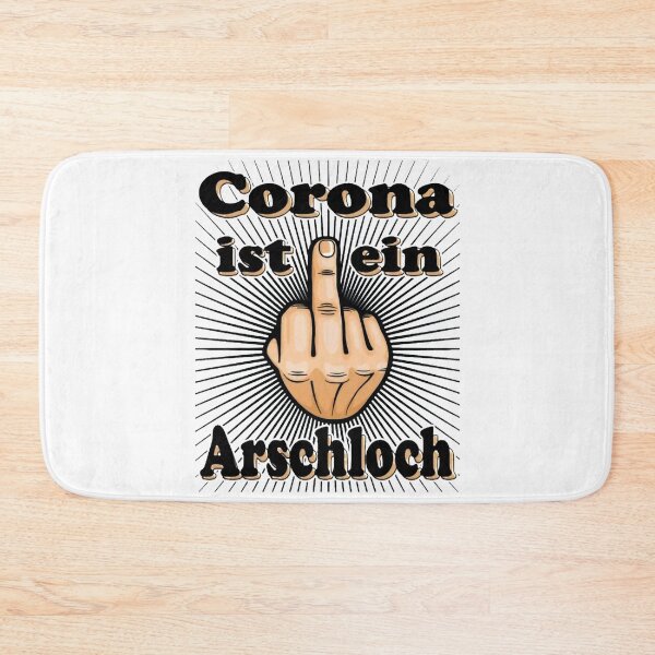 Item preview, Corona Ist EIN Arschloch Mittelfinger Statement - Corona Is AN ASSHOLE Middle Finger Funny Apparel designed and sold by Ideas-Heaven.