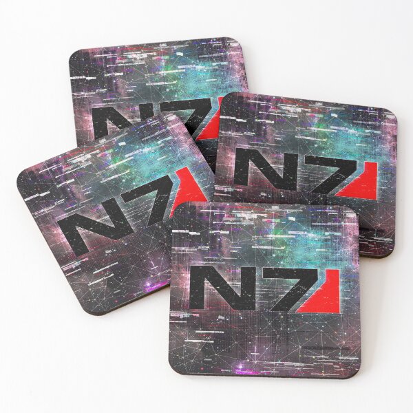 Item preview, N7 Emblem - Space Glitch designed and sold by Visionyst.