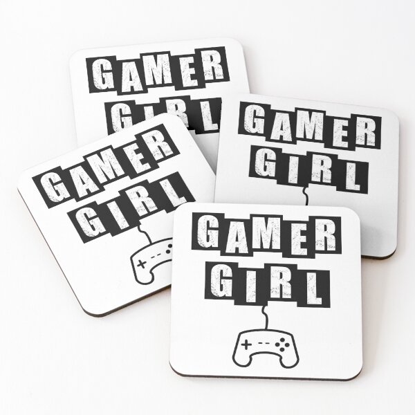 Item preview, Gamer Girl - White designed and sold by BusyMonkeys.