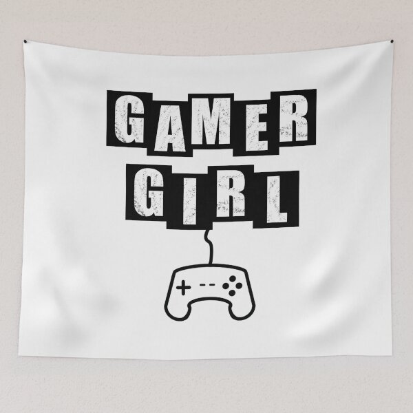 Item preview, Gamer Girl - White designed and sold by BusyMonkeys.