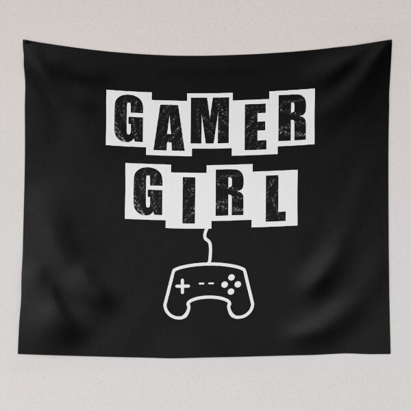 Item preview, Gamer Girl - Black designed and sold by BusyMonkeys.