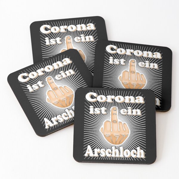 Item preview, Corona Ist EIN Arschloch Mittelfinger Statement - Corona Is AN ASSHOLE Middle Finger Funny Apparel designed and sold by Ideas-Heaven.